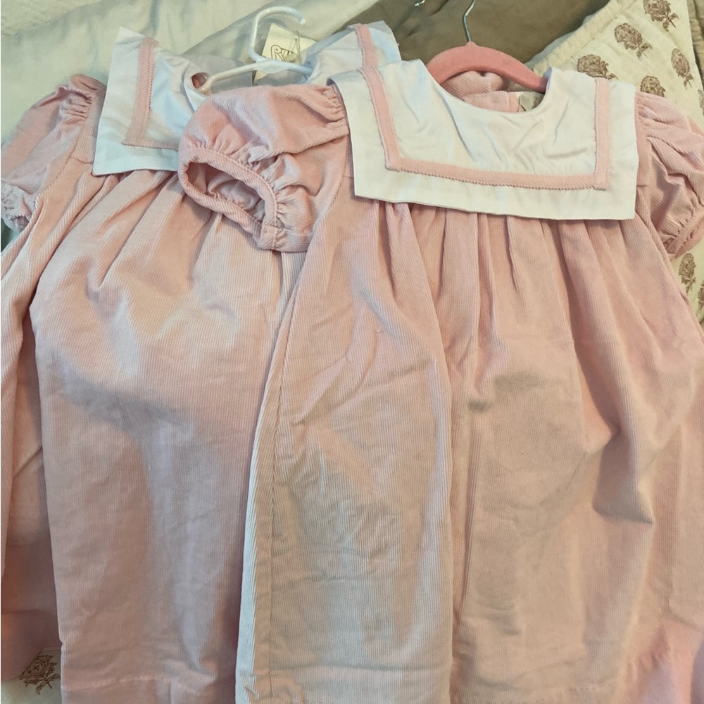 Beaufort Bonnet pink corduroy dress